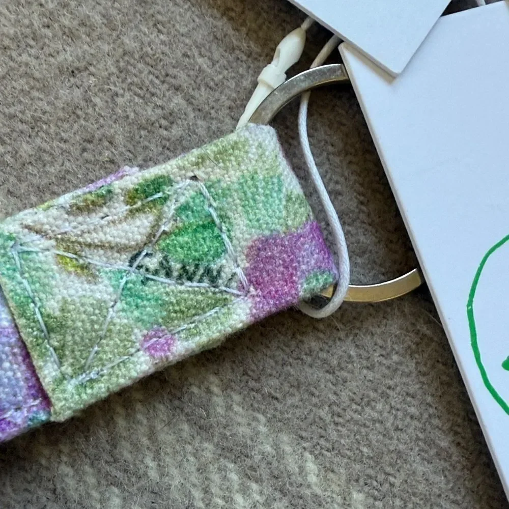 NWT GANNI Organic Cotton Key Lanyard